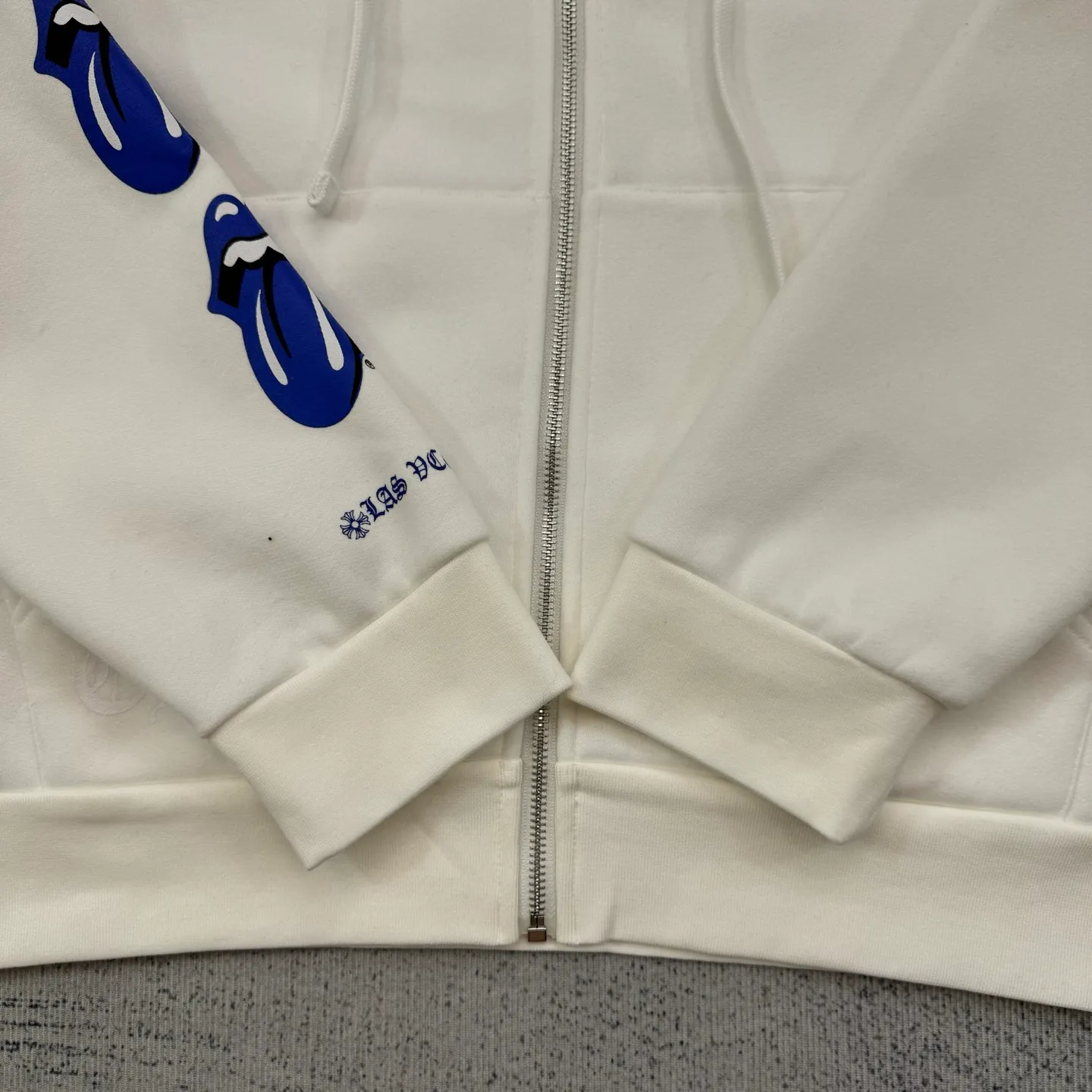 P470 Chrome Hearts hooded glue print sweatshirt jacket size S/M/L/XL